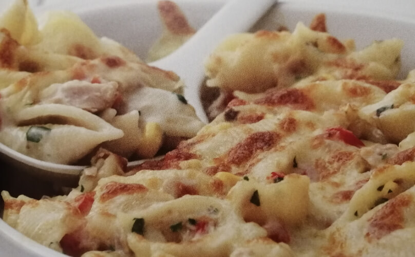 Zapečené těstoviny s tuňákem