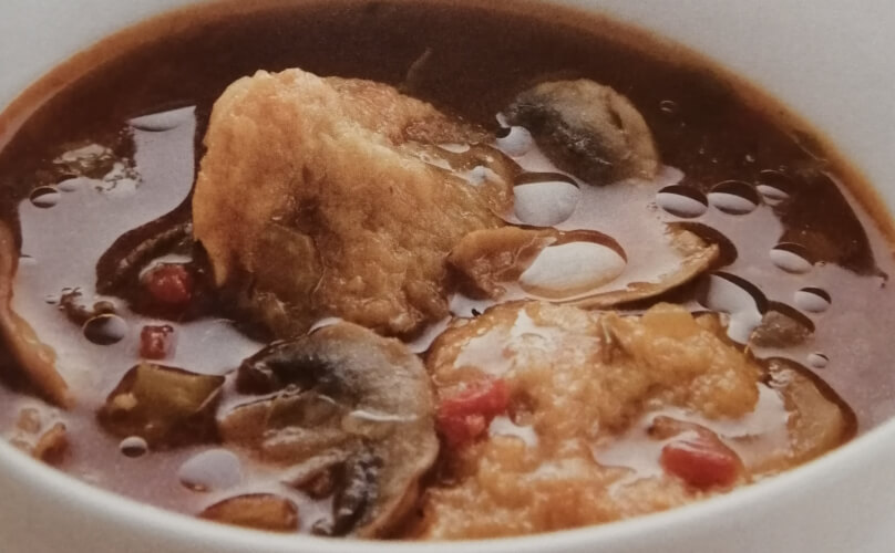 Hříbková polévka