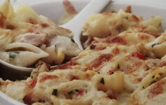 Zapečené těstoviny s tuňákem