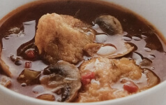 Hříbková polévka